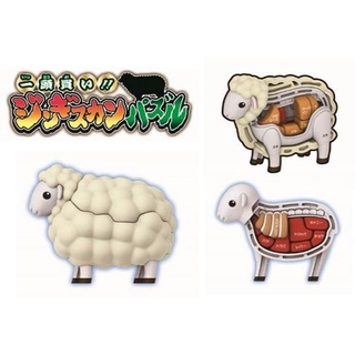 ☆勳寶玩具舖【現貨】MegaHouse MH 買一整條羊!成吉思汗趣味拼圖