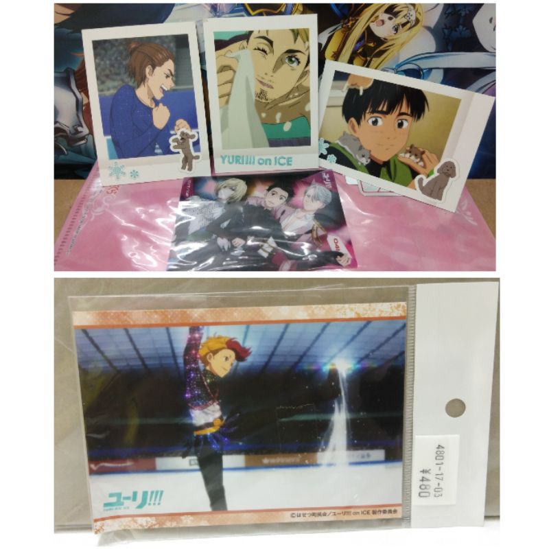 Yuri On Ice 冰上的勇利勝生勇利維克托尤里克里斯托夫披集雷奧南健次郎相卡小卡卡卡片 蝦皮購物