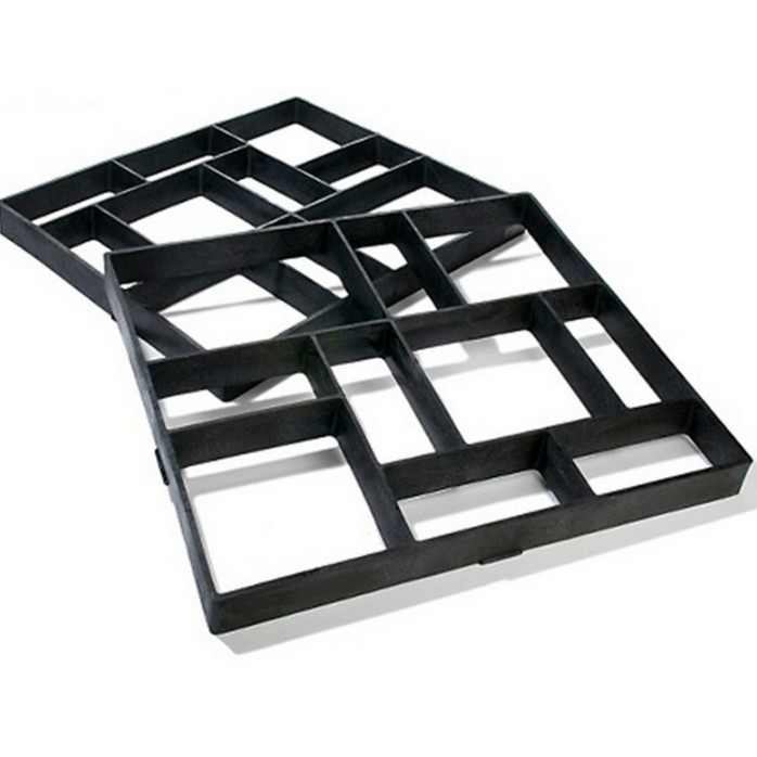 Z雜貨鋪 水泥地磚模具庭院美化花園塑膠模具地坪停車場景觀路diy鋪路模具 蝦皮購物