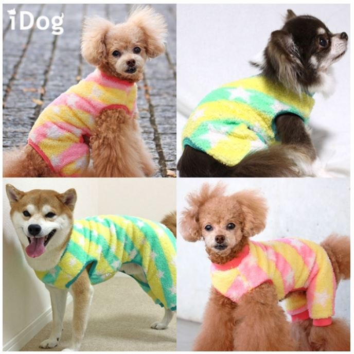 Idog Icat 寵物澎鬆羊毛星星連身衣日本製 蝦皮購物