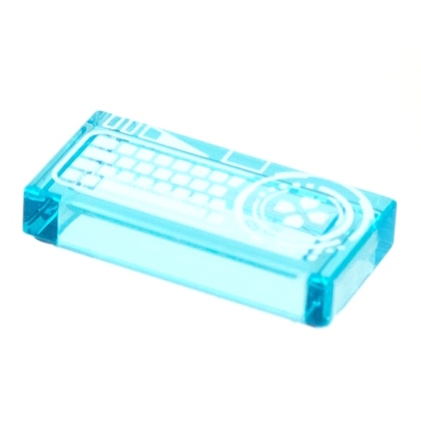 【小荳樂高】LEGO 漫威工作室人偶包 2號 透明淡藍色 1x2 儀表板 平板/平滑片 (71031)