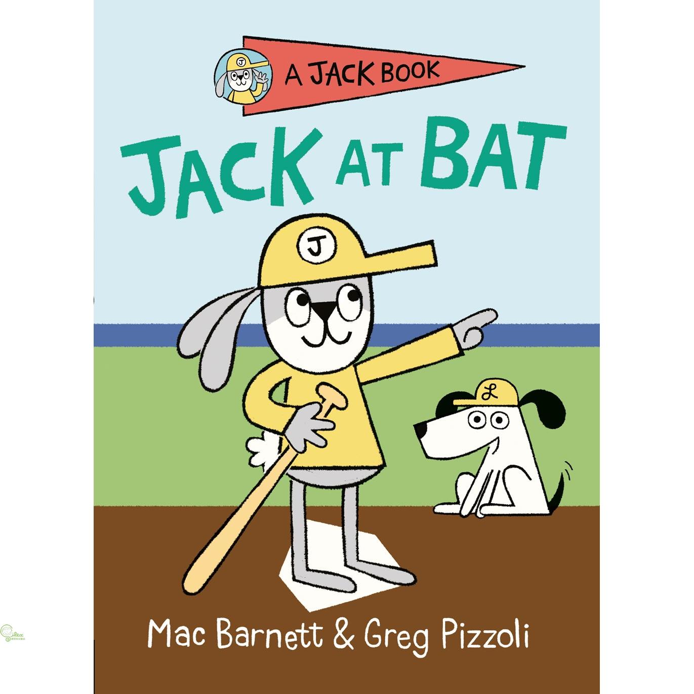 Jack at Bat 傑克兔打棒球（外文書）(精裝)