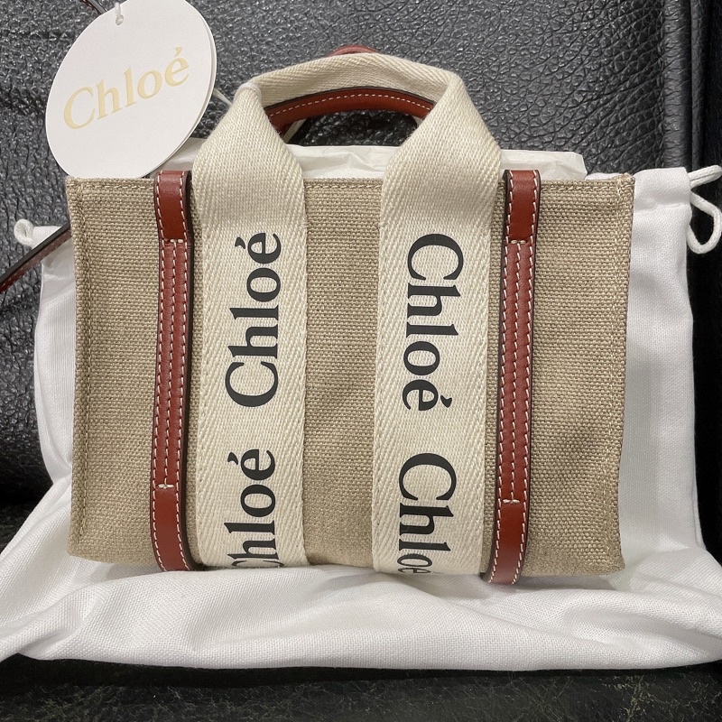 Chloe’ Mini Woody Bag  現貨