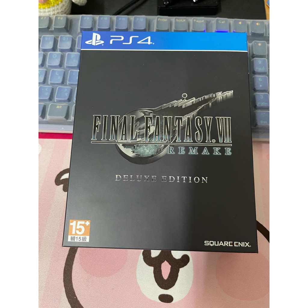 二手 PS4 FF7 FINAL FANTASY VII 重製版 REMAKE 中文豪華版 鐵盒 附特典
