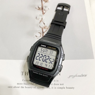 經緯度鐘錶CASIO電子錶 十年電池 酷炫大字體 軍用錶 學生錶運動員上班族 臺灣卡西歐公司貨【↘超低價】W-96H