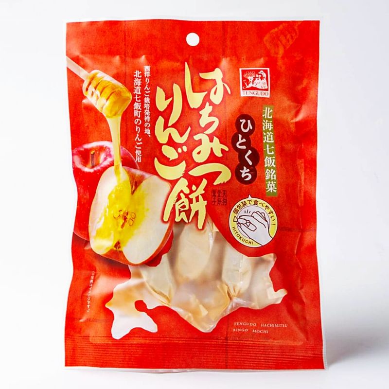 【現貨】日本北海道銘菓 蜂蜜蘋果麻糬餅 麻糬軟糖110g