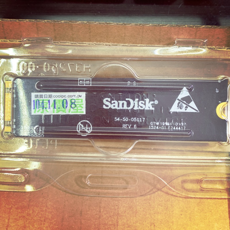 SanDisk X300 M2 SATA SSD 128GB 過保 2280