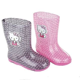 Hello Kitty 兒童雨鞋 大小童防水雨靴 斷碼處理