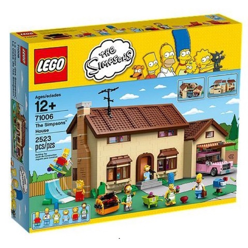 LEGO 樂高 71006 全新品未拆 The Simpsons House 辛普森之家庭