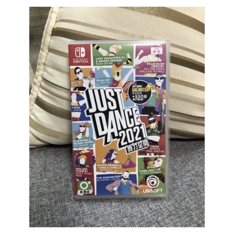 SWITCH 「Just Dance 舞力全開 2021」中文版 二手遊戲片