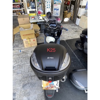 飛達ㄧ族-KRV 後行李箱架+K max K25後行李箱 合購價$3400元(快拆式30公升)