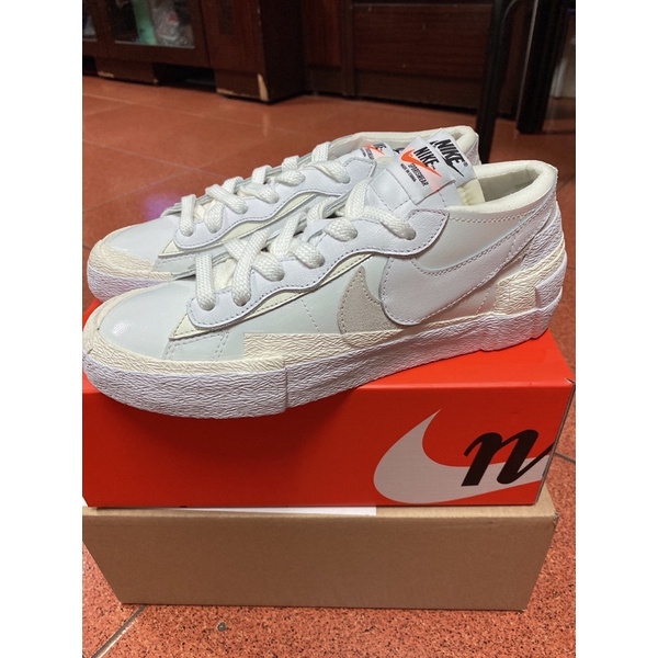 （全新商品）Nike sacai Blazer Low 白White