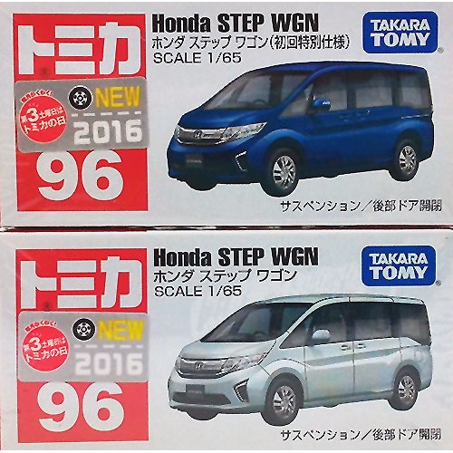 TOMICA 多美小汽車 TM096 96 本田 Honda STEP WGN 新車 一般版  初回版 TOMY