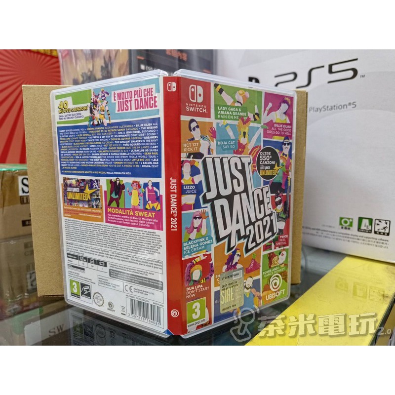 [中古二手品] 二手 Switch 舞力全開 2021 歐版包裝中文版 #1