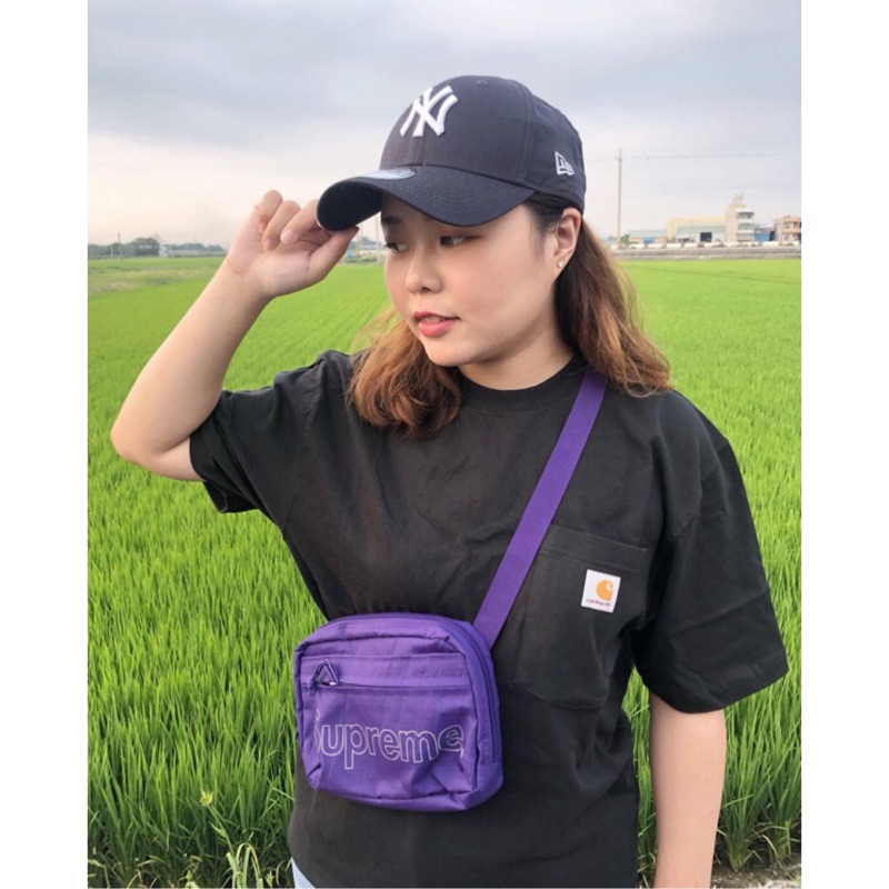 xx7_store🎈Supreme 18FW 45th Shoulder Bag 小包 肩背包 黑色 紫色 紅色