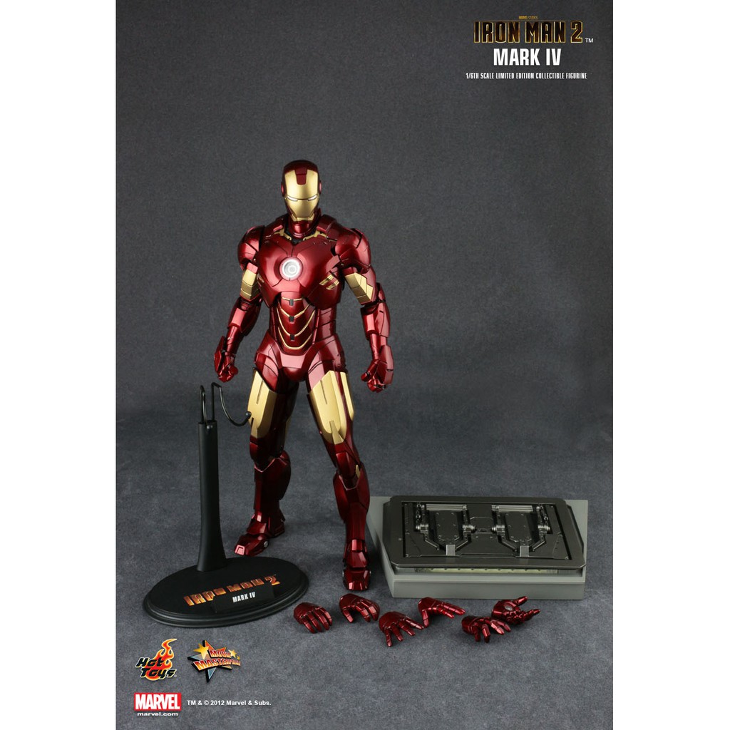 野獸國 Hot Toys – MMS123 –《 鋼鐵人 》1/6 馬克4 非 MMS160 MMS461 MMS462