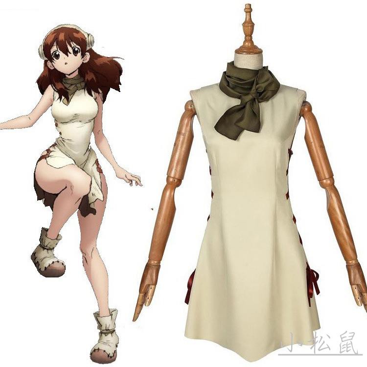 免運 現貨石紀元新石紀小川杠cos服dr Stone動漫cosplay服裝 2 蝦皮購物
