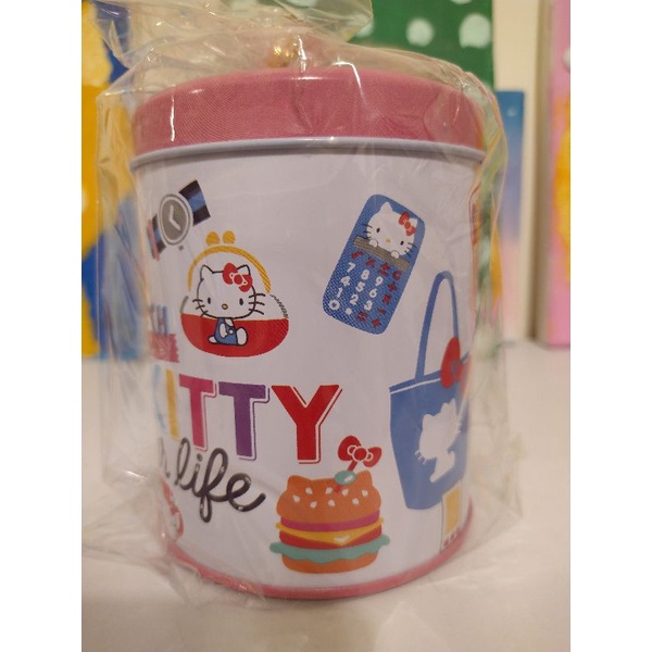 Hello Kitty  小圓罐存錢筒