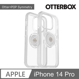 OtterBox Pop iPhone 14 Pro Symmetry炫彩幾何泡泡騷透明保護殼手機套