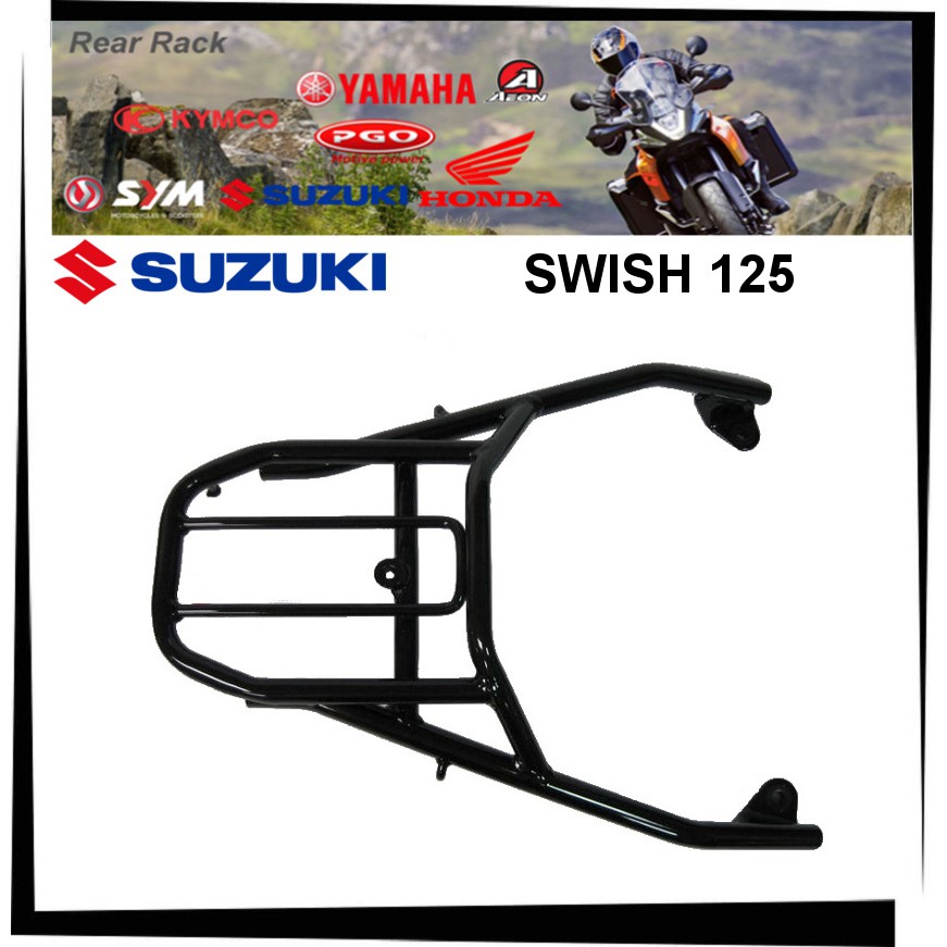 【TL機車雜貨店】SUZUKI SWISH 125  原廠後架 內附原廠加長螺絲 後鐵架 後箱架 後置物箱架 行李箱架