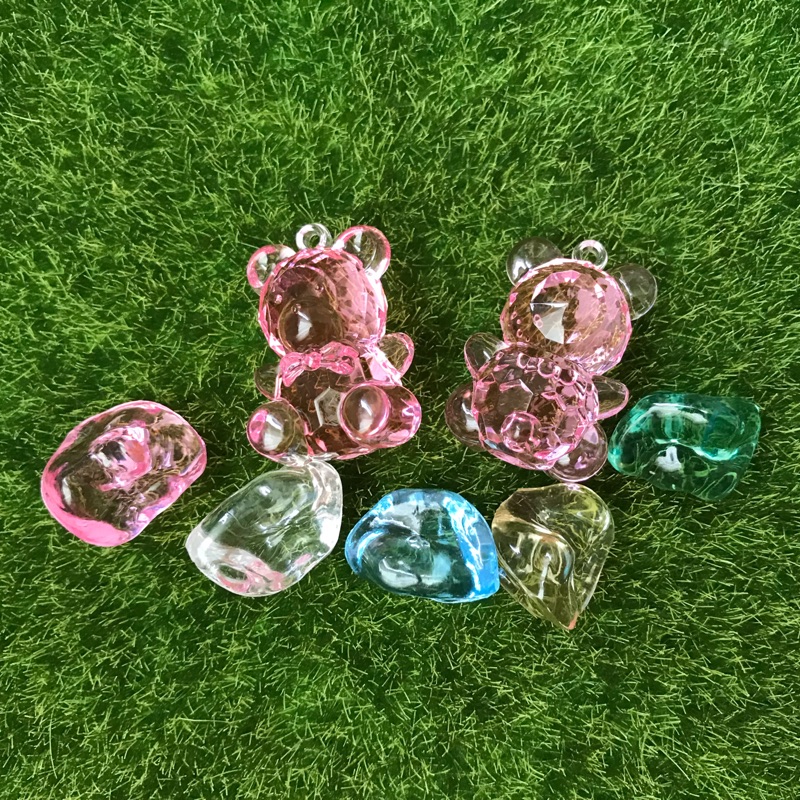 水晶小熊 水晶寶石 湯姆熊玩具