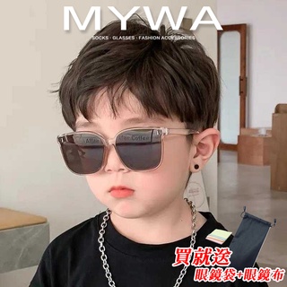 🕶MyWa™️韓國流行方框兒童墨鏡 熱銷款眼鏡 小孩太陽眼鏡 防曬 抗UV 親子 小朋友 旅遊 幼童