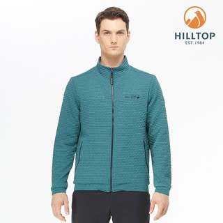 【Hilltop山頂鳥】男款POLYGIENE抗菌吸濕快乾保暖雙面穿夾克H24MK4-綠