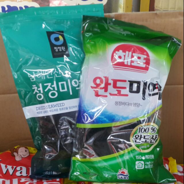 （超低價）韓國大象/SAJO 乾海帶芽150g