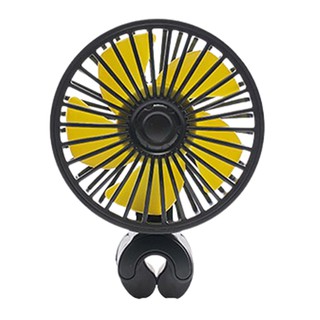 【★優洛帕-汽車用品★】頭枕桿夾式 便利迷你車用/家用散熱 3.5吋電風扇 USB插電式三段風速可調 AE180019