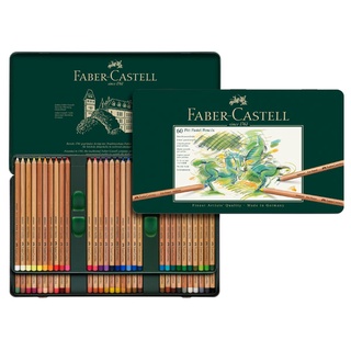 德國FABER-CASTELL輝柏 專家級PITT Pastel Pencils 粉彩色鉛筆-60色 112160