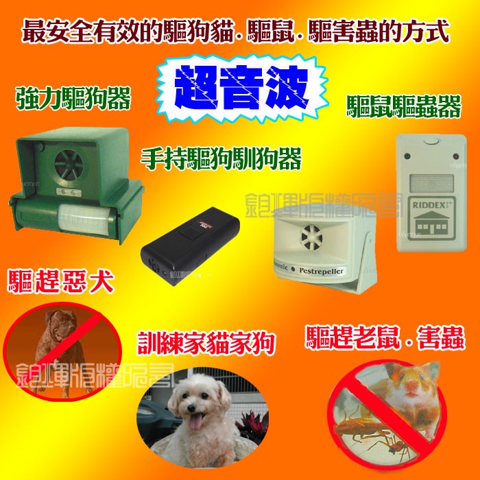 手持式超音波驅狗器馴狗器驅貓器附手電筒 有效驅趕野狗野貓 環保無毒無害驅犬器馴犬器馴貓器 F00 蝦皮購物