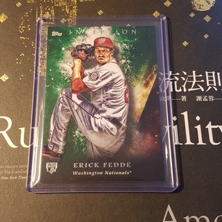 國民隊 Erick Fedde 新人卡 2018 Topps INCEPTION #球員卡