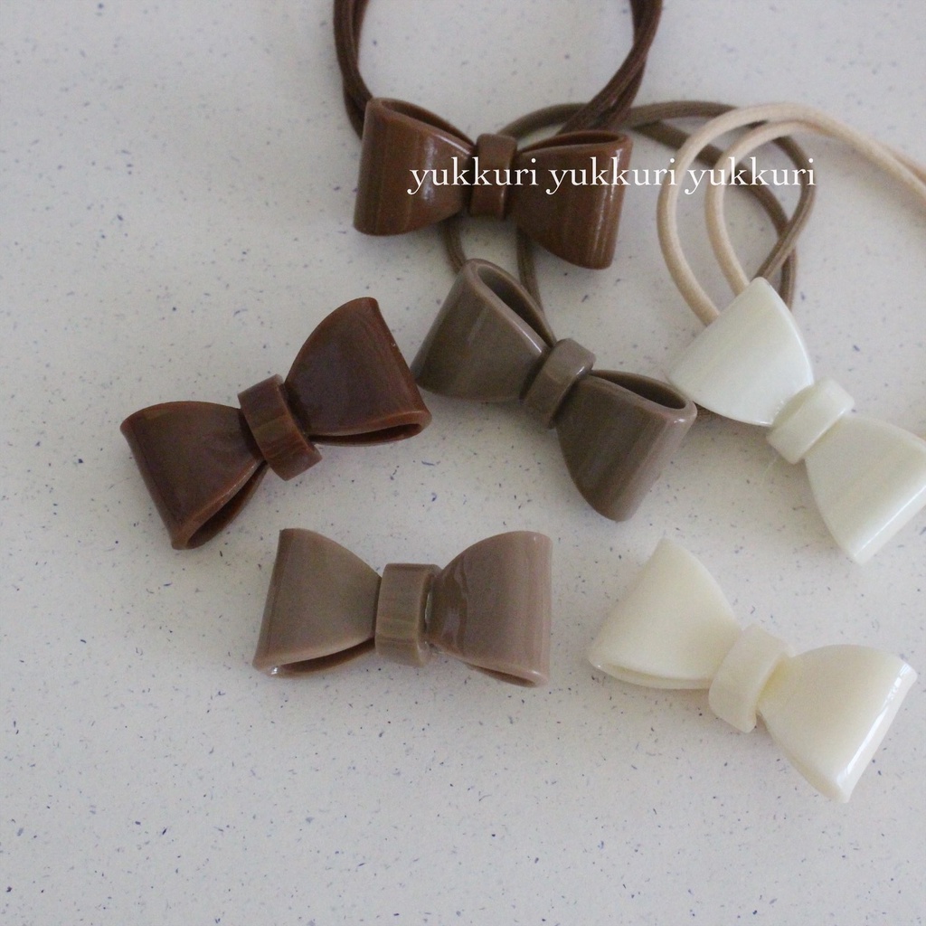 YUKKURI ◌ 髮飾 ◌ 牛奶巧克力色系✨可愛小髮夾┆現貨・實拍┆HB182