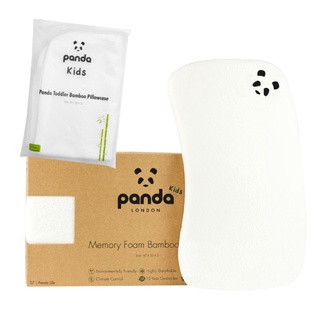 【超值組合】英國 Panda 甜夢嬰兒枕+枕套(熊貓枕/記憶枕)【麗兒採家】