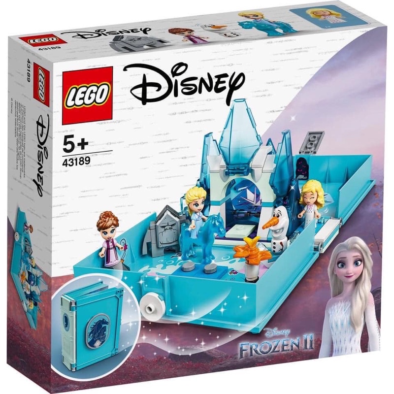 【台中OX創玩所】 LEGO 43189 迪士尼公主系列 艾莎與水靈諾克的口袋故事書 DISNEY 樂高