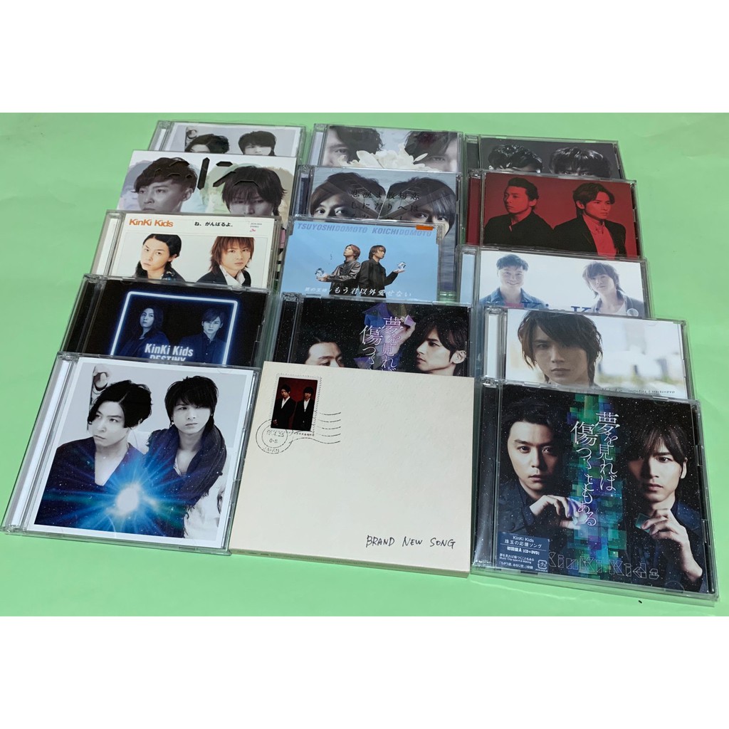 Kinki Kids 堂本剛堂本光一歷年日版單曲永恆的bloods Secret Code Swan Song 蝦皮購物