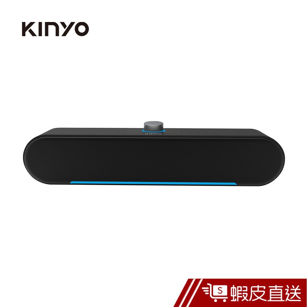 【KINYO】USB炫光多媒體喇叭 (US-302) 蝦皮直送