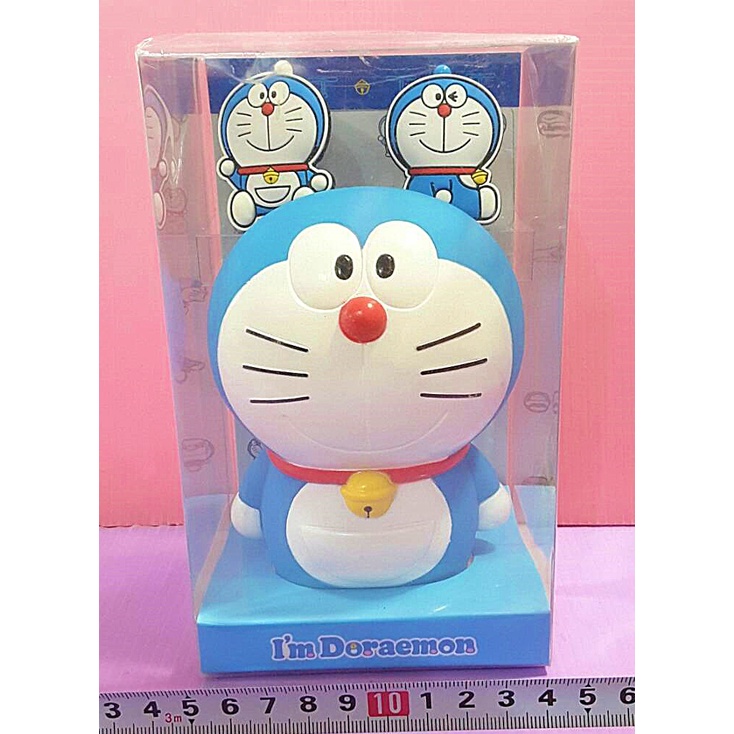 【保留中】哆啦A夢 Doraemon 造型筆筒附筆組（詳說明，請不介意再下標，盒損）小叮噹 Sanrio 三麗鷗