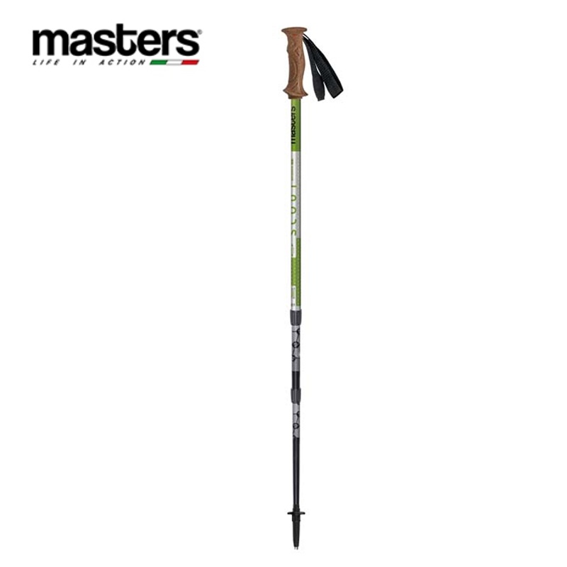 【大山野營-露營趣】義大利 MASTERS MA01S1616 史考特避震登山杖 Scout CSS 綠 鋁合金 健行杖