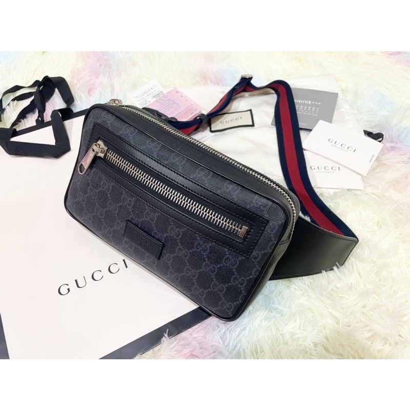 ❤️台南 Gucci 全新 正品 腰包 胸包 虎頭包 男包 包 包包 相機包 斜背包 側背包 二手 全新 474293