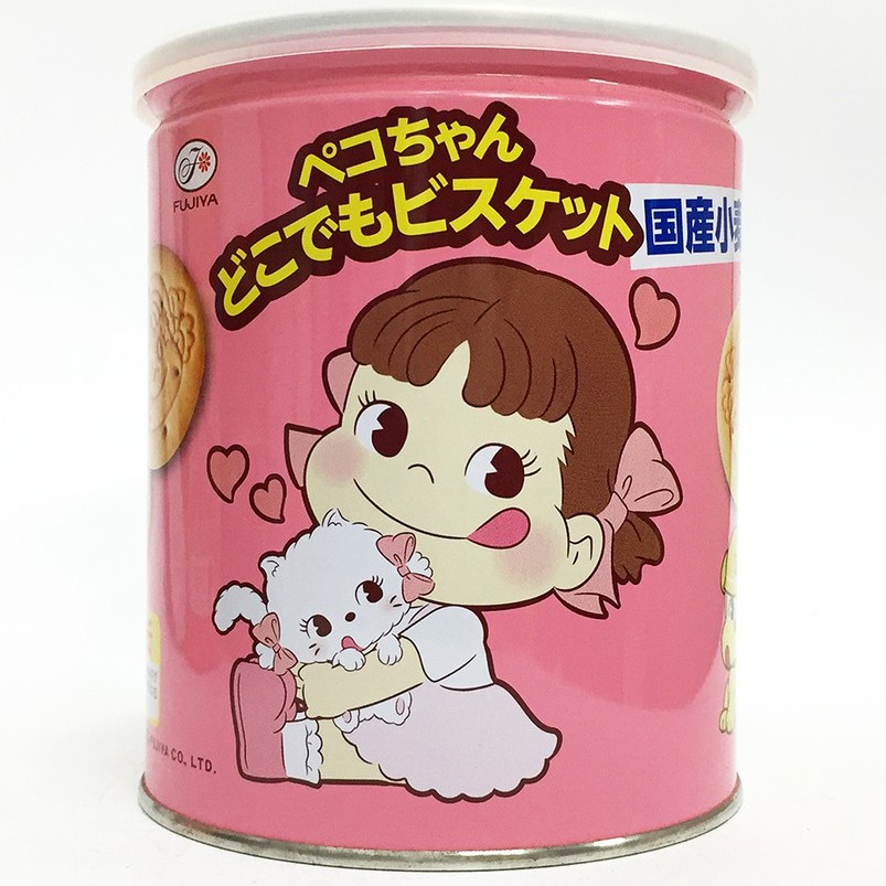 *貪吃熊*日本 不二家 PEKO 牛奶餅保存罐裝 牛奶餅乾 餅乾 不二家牛奶餅乾造型餅乾保存罐 保存罐