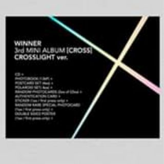 🍊預購🍊 WINNER 3rd MINI ALBUM (CROSS)