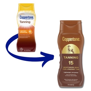 Coppertone SPF8 助曬乳液 戶外以及室内日曬機都適用 助曬乳 助曬油 古銅色 小麥色 防曬乳