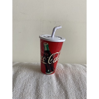 Coca-Cola 可口可樂 附吸管造型打火機（二手無法點火）