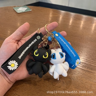 🌟臺灣現貨🌟【小飛龍鑰匙扣】創意小飛龍軟膠掛件女可愛卡通公仔汽車包包鑰匙扣玩具小禮品批發
