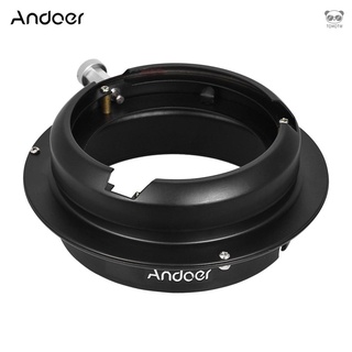 Andoer 愛玲瓏卡口轉保榮卡口轉接環 適用於愛玲瓏卡口影室燈及保榮卡口附件 TOMO