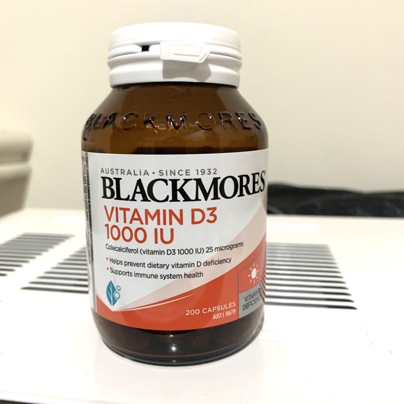 現貨特價👫🏽澳洲代購 Blackmores Vitamin D3澳佳寶維他命D3 200錠