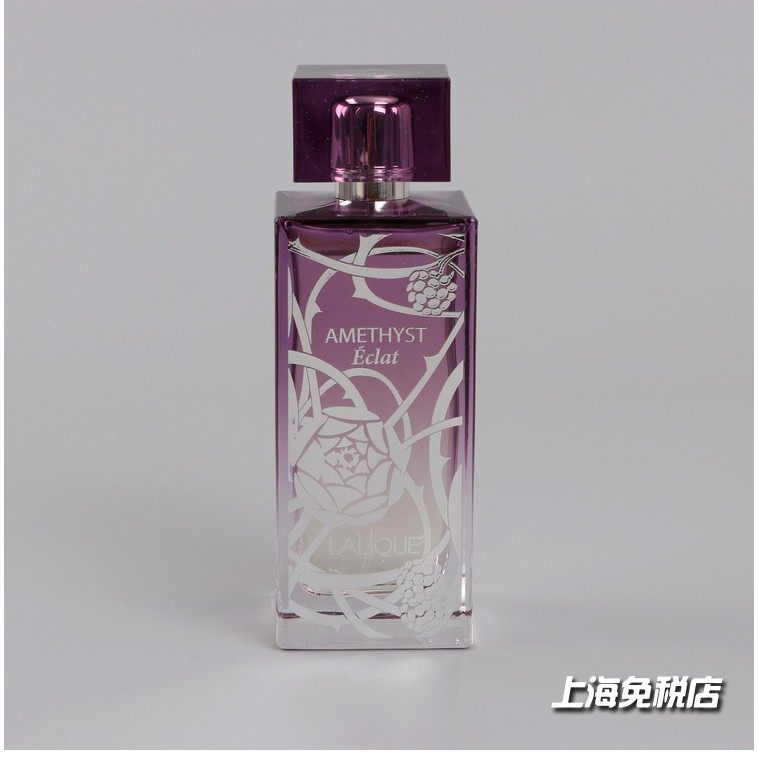 ~熱銷~新款正品Lalique Amethyst Eclat紫水晶黑莓閃耀輕盈女士香水100ML