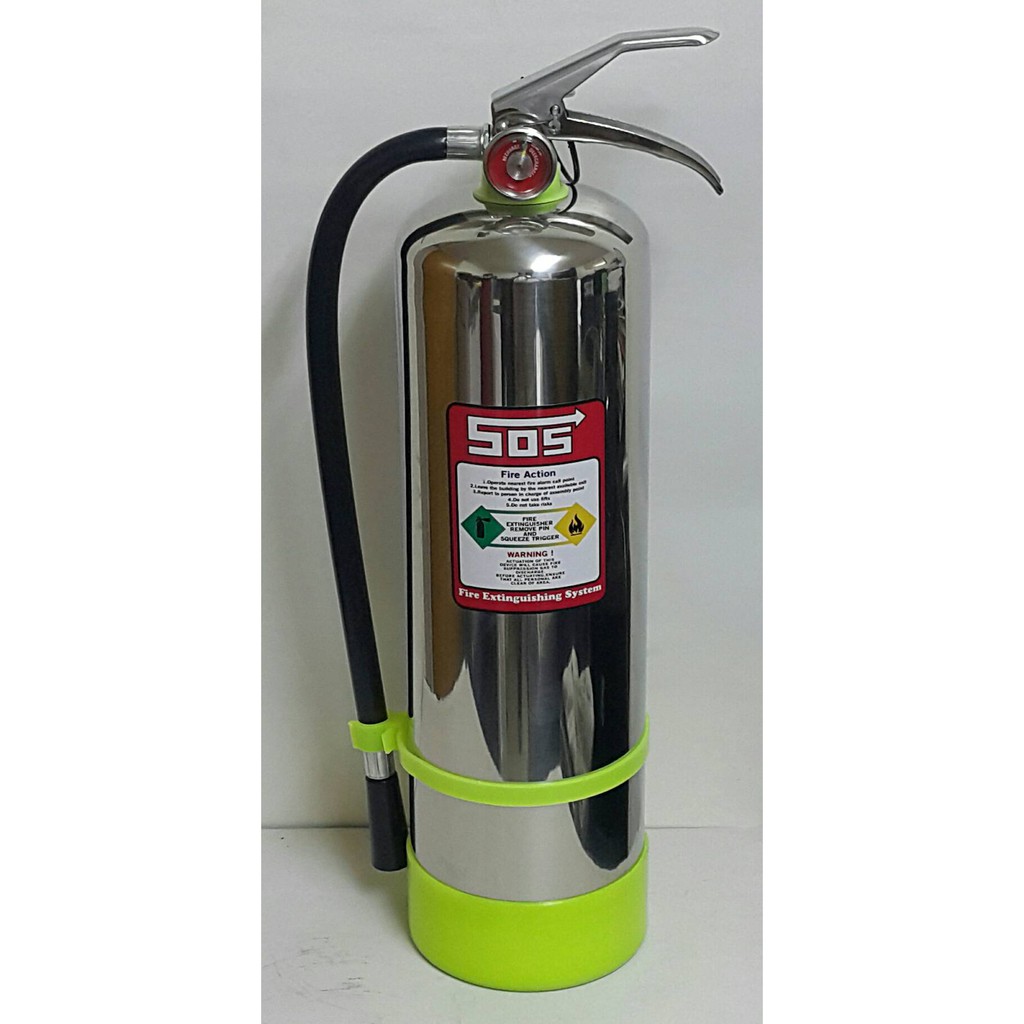 小型家用滅火器 無汙染 高效能新海龍環保氣體HFC-227 3p.5p.10型(不繡鋼)永久免換藥 高濃度氣體