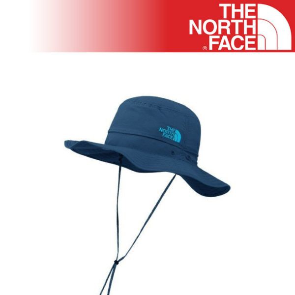 【The North Face 抗UV遮陽帽《藍》】CF7T/抗UV防風/大盤帽/防曬帽/休閒帽/漁夫帽/悠遊山水